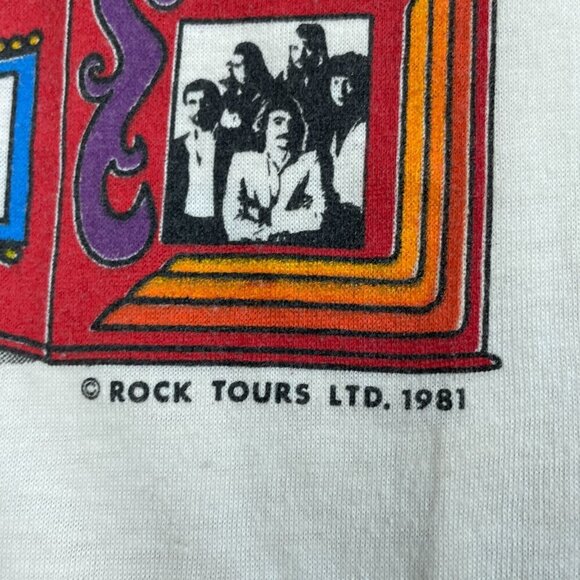 Vintage Styx Paradise Theatre 1981 World Tour Raglan T-Shirt M 2320 - Picture 4 of 10